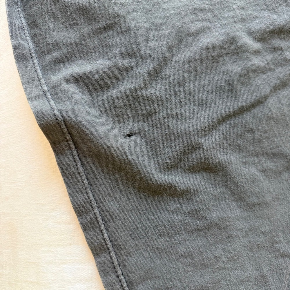 Vintage 1997 Habitat Tiger Jungle T-Shirt XL H.L. Miller Black Made in USA 90s - Picture 8 of 8